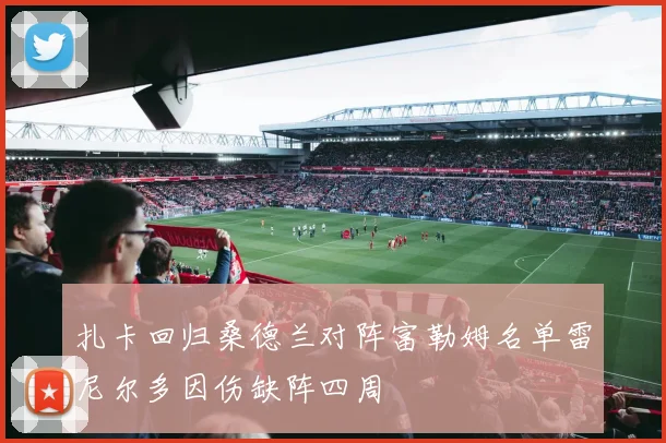 扎卡回归桑德兰对阵富勒姆名单雷尼尔多因伤缺阵四周